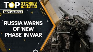 RussiaUkraine War The Unsettling Reality of Escalation  WION Top Stories [upl. by Herries]