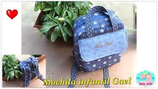 9 mochila infantil Gael [upl. by Anaj]