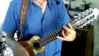 Charango Lesson 1 EnglishSpanish [upl. by Blas]