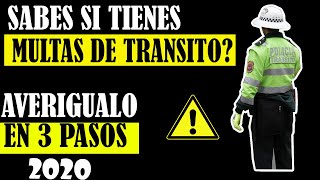 ✔como SABER si tienes MULTAS de TRANSITO PAPELETAS en 3 PASOS2020✔BIEN EXPLICADO [upl. by Oer392]