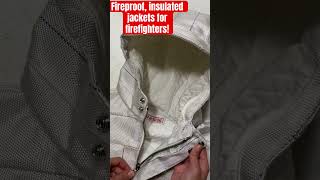 Fireproof insulated jackets for firefighters [upl. by Ailssa]