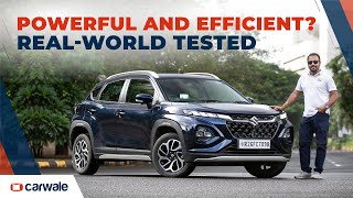 Maruti Fronx Mileage Test  BoosterJet MT  CarWale Realworld Tested [upl. by Macleod715]