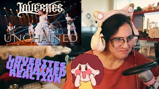 LOVEBITES  Unchained OFFICIAL MUSIC VIDEO REACTION So much joy Look at those smiles TT [upl. by Ramin]