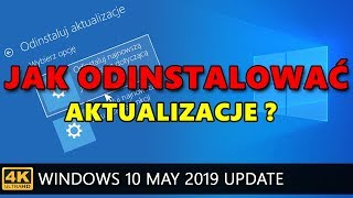 Windows 10 Odinstalowanie najnowszej aktualizacji przy użyciu opcji zaawansowanego uruchamiania [upl. by Akemit]