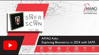 AMAG Asks Exploring Biometrics in 2024 with SAFR [upl. by Telford]