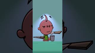 noisily drinking coffee ☕animation cartoon funny funnyanimation cafe [upl. by Gnel243]