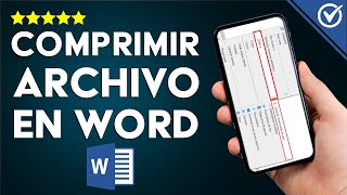 ¿Cómo Comprimir o Reducir un Archivo de Word  Facilitar el Envío de Archivos [upl. by Leval]