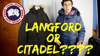 Langford vs CitadelReview ComparisonCanada Goose [upl. by Onra]