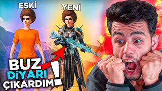 BEDAVADAN BUZ DİYARI ÇIKARDIM  HİLALİN HESABINI FULLEDİM  PUBG Mobile [upl. by Enailuj288]