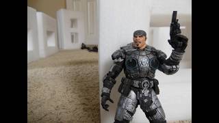 HEADSHOT Gears of War Stop Motion [upl. by Amsirak]