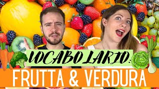 Vocabolario della FRUTTA e VERDURA ortaggi in italiano  Espressioni Idiomatiche 🍎 🍌 🥦 [upl. by Mitran580]