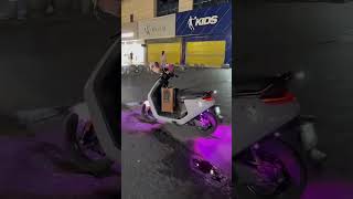 China electric scooter on road shortsvideo [upl. by Anaerda]