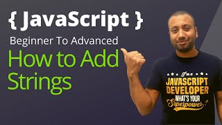 javascript bangla tutorial 7  how to add or concatenate strings [upl. by Duquette642]