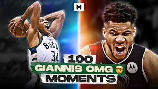 100 FREAKISH Giannis Antetokounmpo Highlights amp Moments 😱 [upl. by Maribel341]