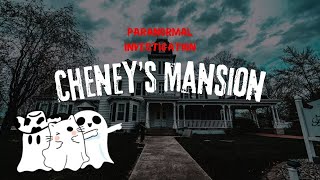 Paranormal Investigation  Cheneys Mansion Jerseyville IL [upl. by Atsirhc994]