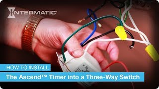 ThreeWay Switch Wiring Instructions for the Ascend™ InWall Timer by Intermatic [upl. by Byram]