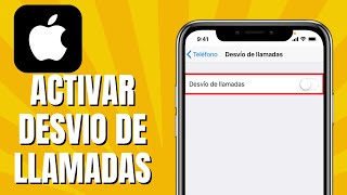 Cómo ACTIVAR EL DESVÍO DE LLAMADAS En IPHONE [upl. by Eisso]