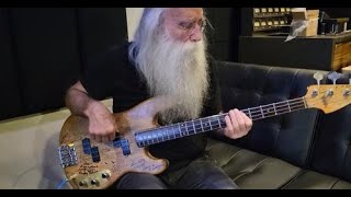 Leland Sklar on Bass Tracking at Watson House Studio on one of Joe Wilkinsons songs [upl. by Lianna830]