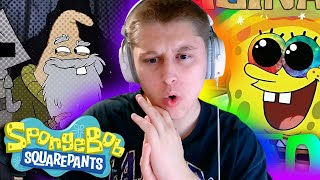 The SPONGEBOB CONSPIRACY 8 NEW MINI THEORIES By Alex Bale REACTION [upl. by Nylidnam998]