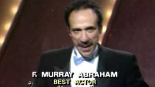 F Murray Abraham winning Best Actor [upl. by Forelli]