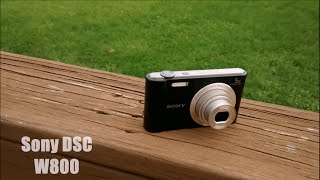 Sony DSC W800 Camera Review [upl. by Eelrahc]