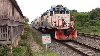 Tri Rail  Miami Commuter Service  Opa Locka Florida  6 March 2024 [upl. by Anhcar668]