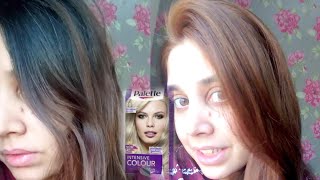 My New Hair Color  Hair Transformation l palette color 101 [upl. by Adelina905]