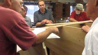 Planning the Centerboard Trunk for the Skiff Nina [upl. by Derry]