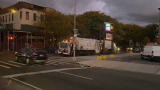 Department Of Sanitation New York City Garbage Trucks Mack LR [upl. by Russia]