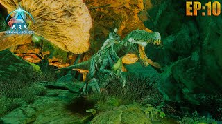 The new Baryonyx is the go to caving creature now  Ark Survival Ascended EP10 [upl. by Lleret]