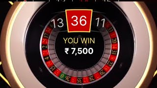 lighting roulette casino 900 to 8k 🔥🤩 [upl. by Olleina]