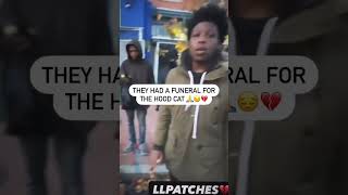 The Hood Cat Funeral is a Movie 😔🕊️ cat hood funeral viralvideo [upl. by Bina]