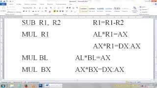 Assembler  регистры и арифметические команды [upl. by Connelly516]