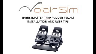 Thrustmaster TFRP Rudder Pedals Review [upl. by Mascia]