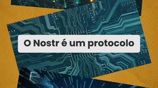 Conheça o Nostr a rede social descentralizada do futuro Nostr redesocial descentralizada edc [upl. by Anile]