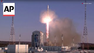 Russian rocket launches Iranian satellites as Moscow and Tehran expand ties [upl. by Lattonia544]