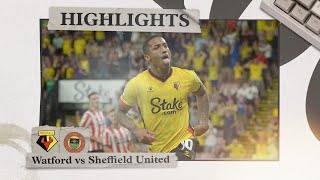 Watford 10 Sheffield United  Highlights [upl. by Smukler103]