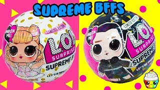 LOL Surprise Amazon Exclusive SUPREME BFFS Leather amp Lace Bride amp Groom LOL Dolls [upl. by Etnoid]