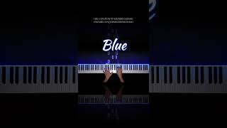 Blue 🎹 blue yungkai piano cover pianocover shorts fyp [upl. by Duff]