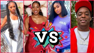 Princess Jay VS Kinigra Deon VS Dub Bridge VS Ms Sade  Lifestyle  Comparison Interesting Facts [upl. by Llerdnek231]