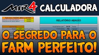 MIR4  Calculadora de EXPERIÊNCIA  POÇÕES DE HP E MP [upl. by Akoyn]