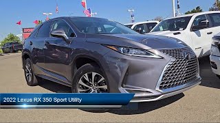 2022 Lexus RX 350 Sport Utility Tracy Modesto Manteca Stockton Antioch Brentwood [upl. by Laerdna116]