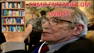 Como entender um livro corretamente  Olavo de Carvalho [upl. by Ilac204]