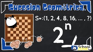 Introducción a la Sucesión Geométrica  – El Tablero de Ajedrez y los céntimos [upl. by Ellecrag]
