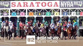 Belmont Stakes to be held at Saratoga Race Course in June 2024 [upl. by Kcirdnekel]