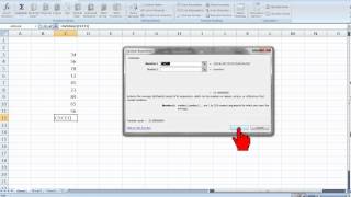 How to calculate mean and standard deviation in Excel [upl. by Eleanore]