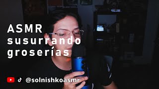 ASMR te susurro groserías en español y casi 1 K sus [upl. by Willcox444]