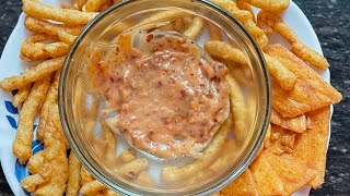 Nachos Dip recipe in 1 min  Nachos dipping sauce  shorts [upl. by Annadiane]