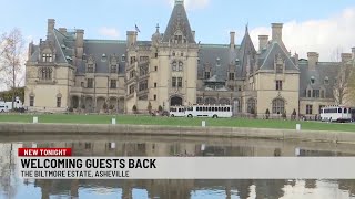 Biltmore Estate reopens in Asheville [upl. by Netti308]