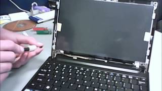 Acer aspire one D255E Screen Replacement [upl. by Leihcey]